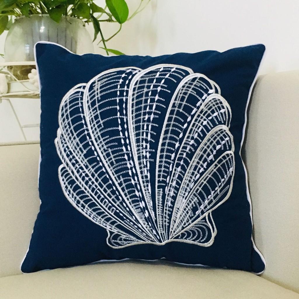 Canvas Ocean Series Throw Pillow Cover With 45cm For Home Decor And Lounge