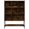 Bookshelf Smoked Oak 102 x 30 x 141.5 cm Engineered Wood
