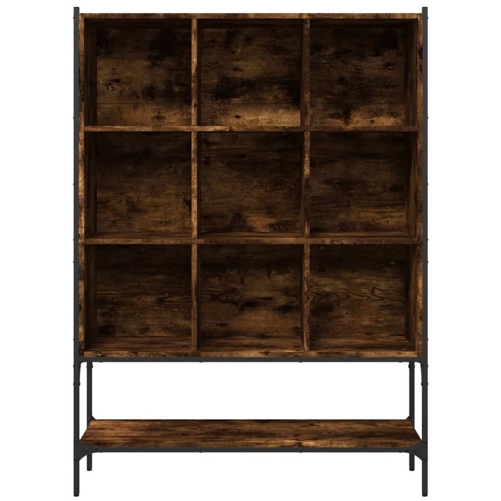 Bookshelf Smoked Oak 102 x 30 x 141.5 cm Engineered Wood