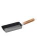 Egg Roll Pan 8 X 18cm Ash for Direct Flame Use Coating Inside Wood Perfect for Making Small Egg Rolls with Just One Gray, Only, Non-stick