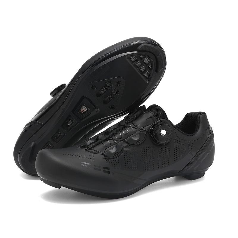 Unisex Road & Mountain Bike Cycling Shoes with Lock-Free Flat Bottom