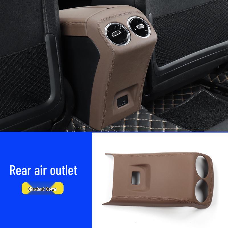 Mercedes-Benz GLA Mittelkonsolen Dekoraufkleber: Passend für GLB220, A-Klasse, CLA, EQA, EQB - Schutzfolie für den Fahrzeuginnenraum.