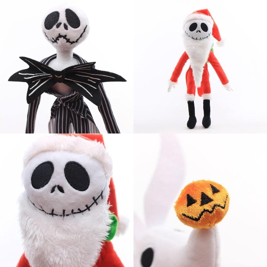 Adorable Nightmare Before Christmas Jack Skellington And Santa Jack Plush Toys