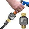 LCD Display Water Consumption Test Meter Brass Inlet Digital Water Meter  RV Outdoor