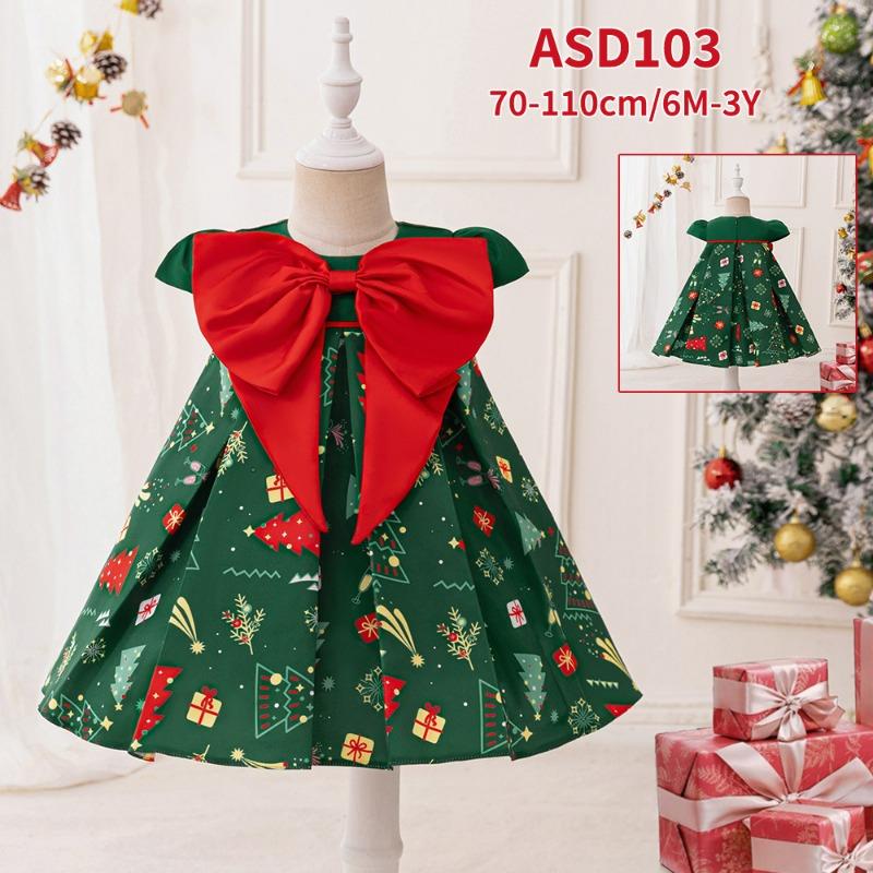 Vestito da piano di Natale per bambine vestito da principessa vestito di Natale vestito da festa