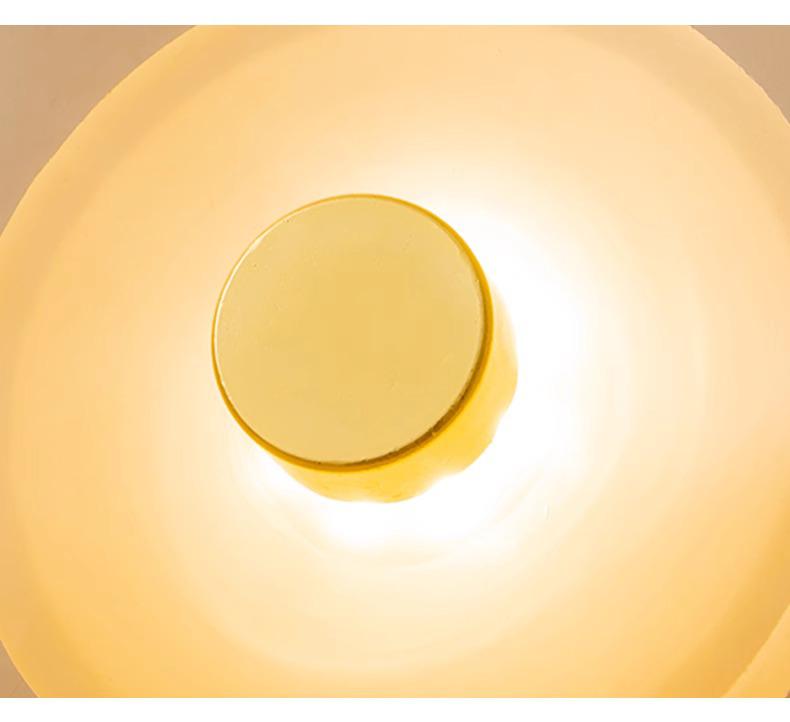 Nordic Modern Minimalist All-Copper Petal Pendant Light for Bedroom and Restaurant