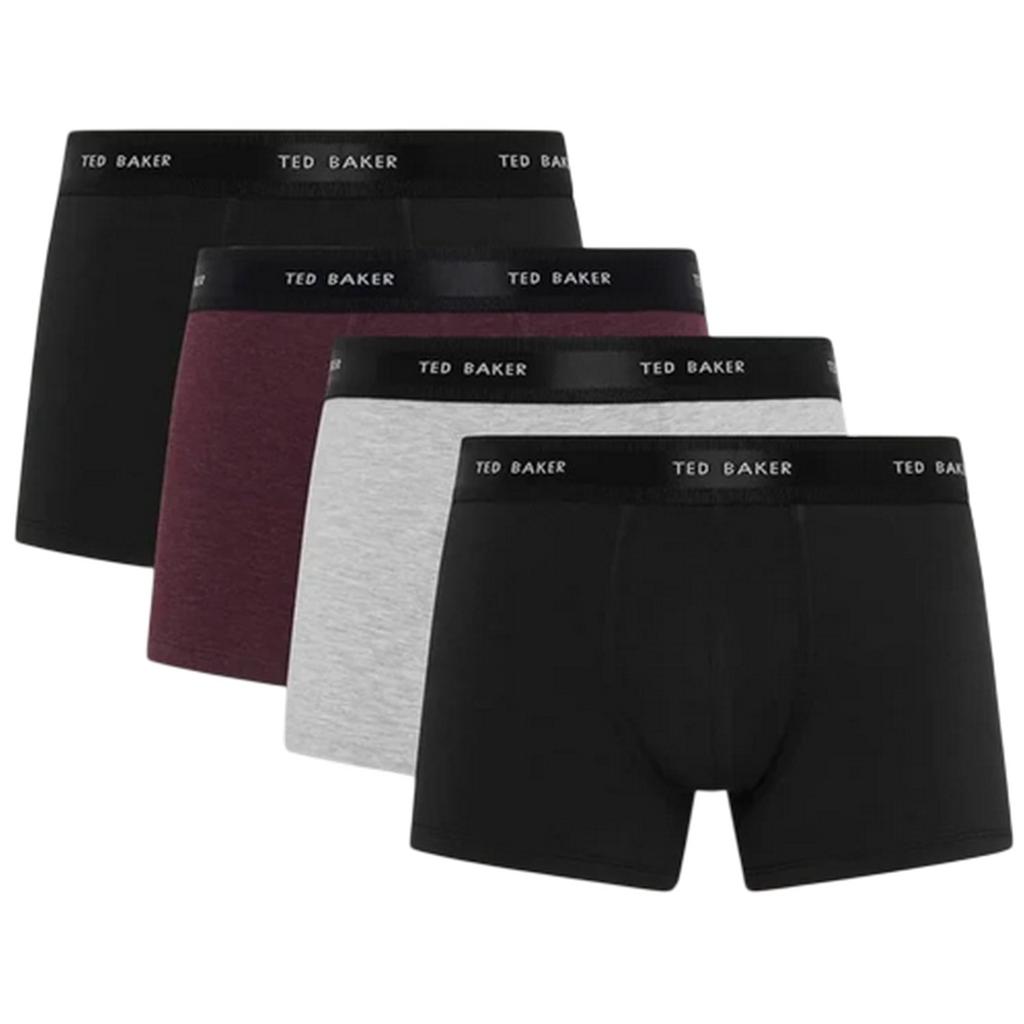Ted Baker Slip da Uomo Lisci (Confezione da 4)