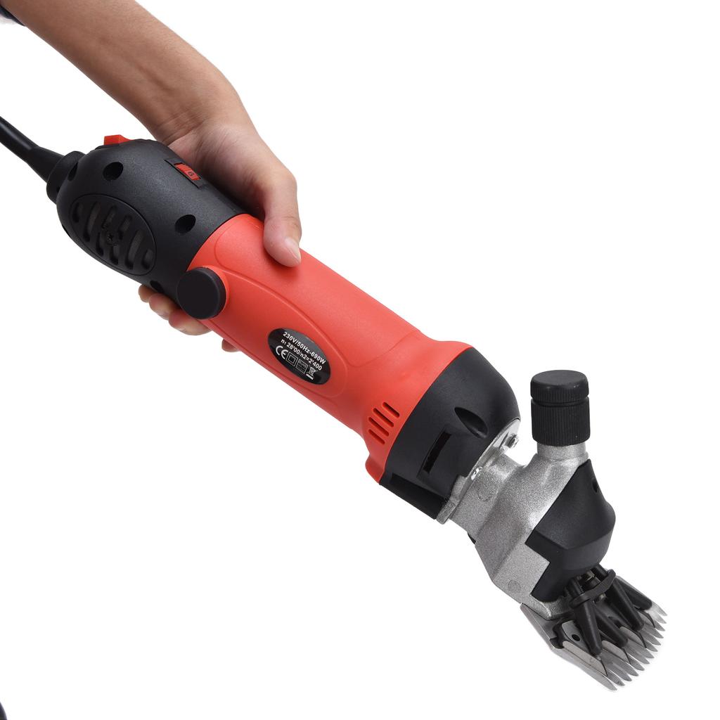 Mașină de tuns electrică pentru oi de 690W, viteză reglabilă, pentru tuns animale, mașină de tuns la fermă