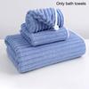 Coral Long Thickened Bath Towel Barbershop Headscarf Beauty Salon Face Towel