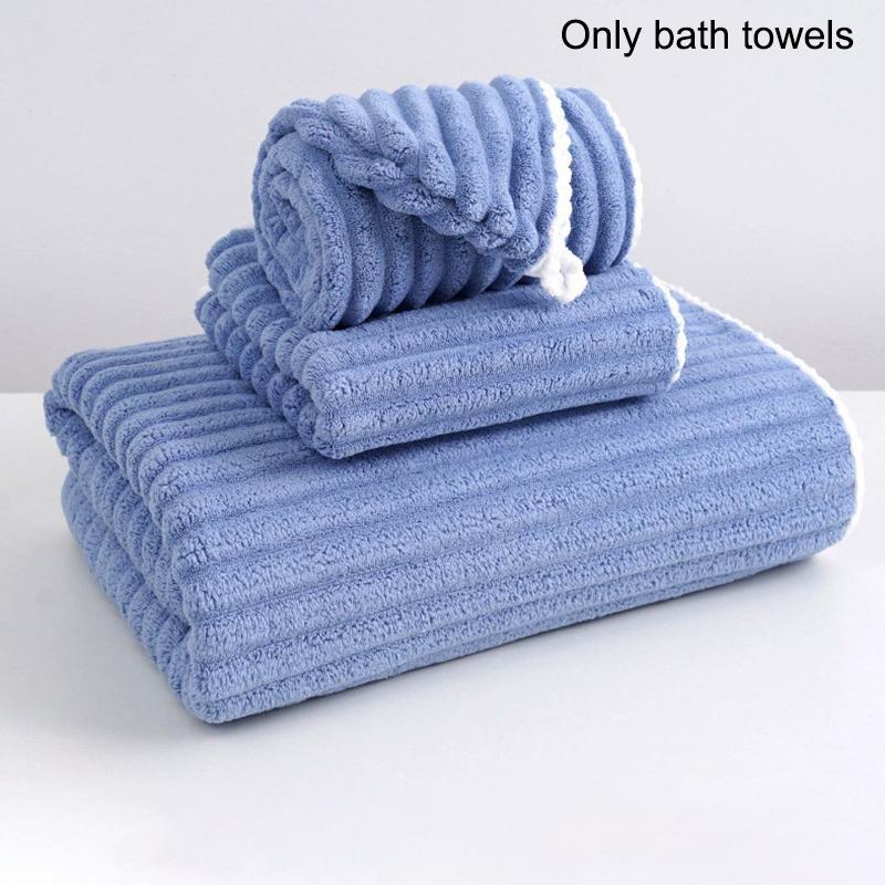 Coral Long Thickened Bath Towel Barbershop Headscarf Beauty Salon Face Towel