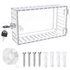 Universal Thermostat Lock Box with Key Thermostat Guard Large Thermostat Lock Box Cover Thermostat Case for Thermostat On Wall