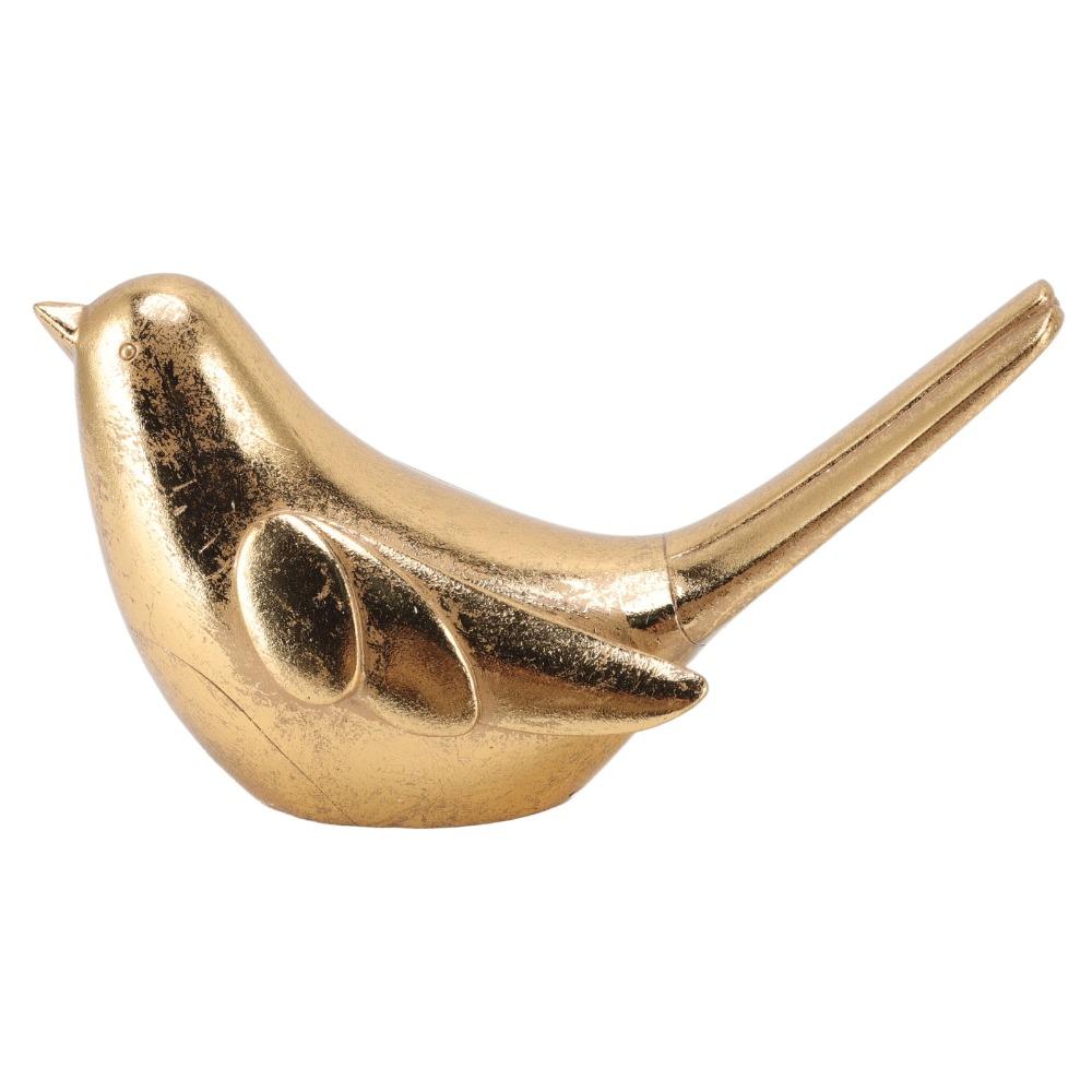 Resin Gold Bird Tabletop Decorative Ornament  TV Cabinet Desktop Decor