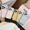 Niche Minimalist Magnetic Case Suitable for Apple 17 Pro Max, iPhone 16, Korean Style Ins Soft Case for 15, Macaron Color
