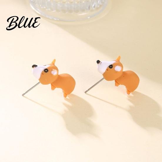 Animal Stud Earrings 1 Pair Cartoon Bite Multi Shapes Shark