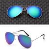 Aviator Sunglasses Metal Frame Lightweight Design UV Protection Classic Pilot Style Unisex Outdoor Eyewear