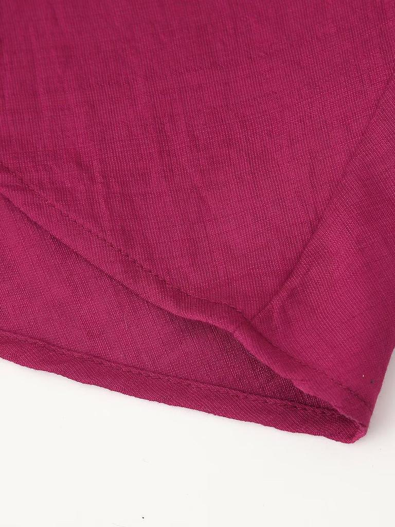 Rochie halter simplă de damă, stil european și american, primăvara 2025, bumbac-in subțire