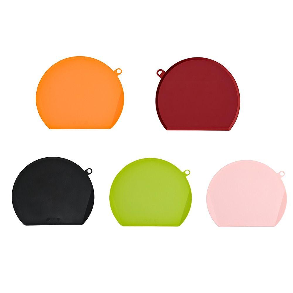 Mold-proof TPU Cutting Board Double Sided TPU Semi-Circular Cutting Board D-Shape Food Safe Kitchen Chopping Block Meat Chopping