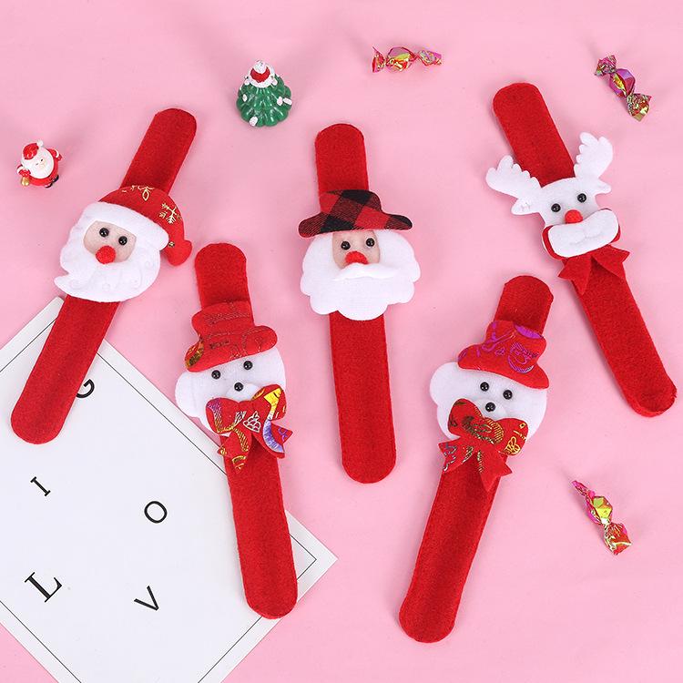 10/20pcs Bracelets Featuring Santa, Snowman, Reindeer Designs. Perfect for Holiday Decorations and Accessories, Party Supplies