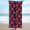 Nice Flamingo Pattern Beach Towel for Family Stuffs Friends Gifts Quick-Dry Sand Free For Bath Yoga Beach Camping Swimming GYM