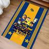1pc Club Atlético Boca Juniors Print Area Rug - Soft,Washable Non-Slip Indoor Mat for Office Chairs,Living Room,Home Office Decorative Rug
