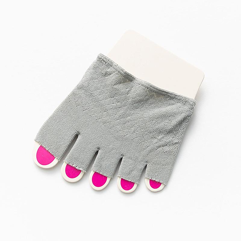 Women's Half-Palm High-Heel Five-Toe Invisible Socks for Sandals