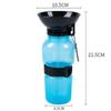 500ml Dog Water Bottle Portable Pet Travel Water Cup Dispenser Drinking Bowl Extrusion for Dog Cat