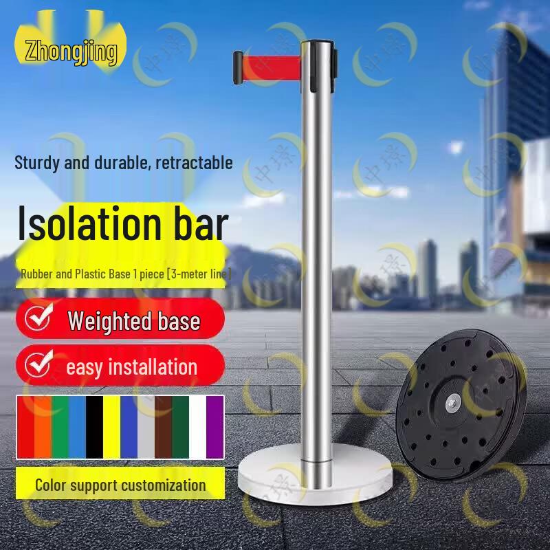 Retractable Belt Barrier Stanchion