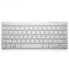 B.O.W Teclado com Fio HW098A, Teclado de Escritório, Teclado Portátil Ultrafino com 78 Teclas, Branco
