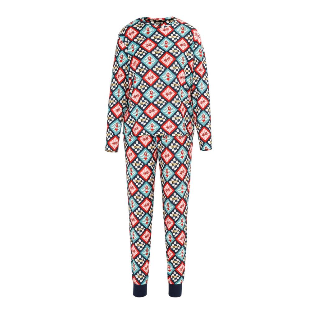 Biba Womens/Ladies Multi Pattern Pyjama Set