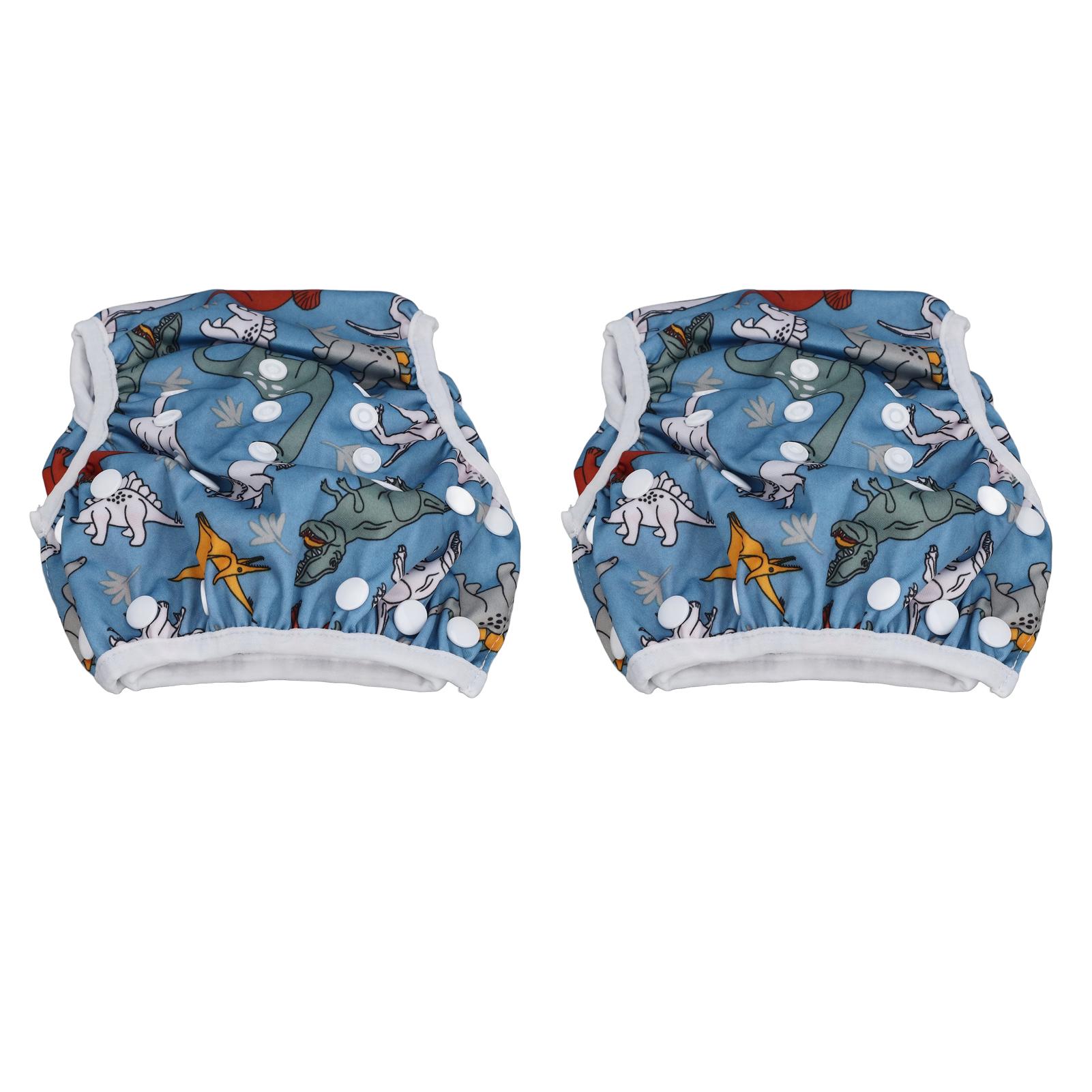 

2 шт. Детские подгузники для плавания Мягкие Дышащие Водонепроницаемые Регулируемые Непромокаемые Плавки для Младенцев B06