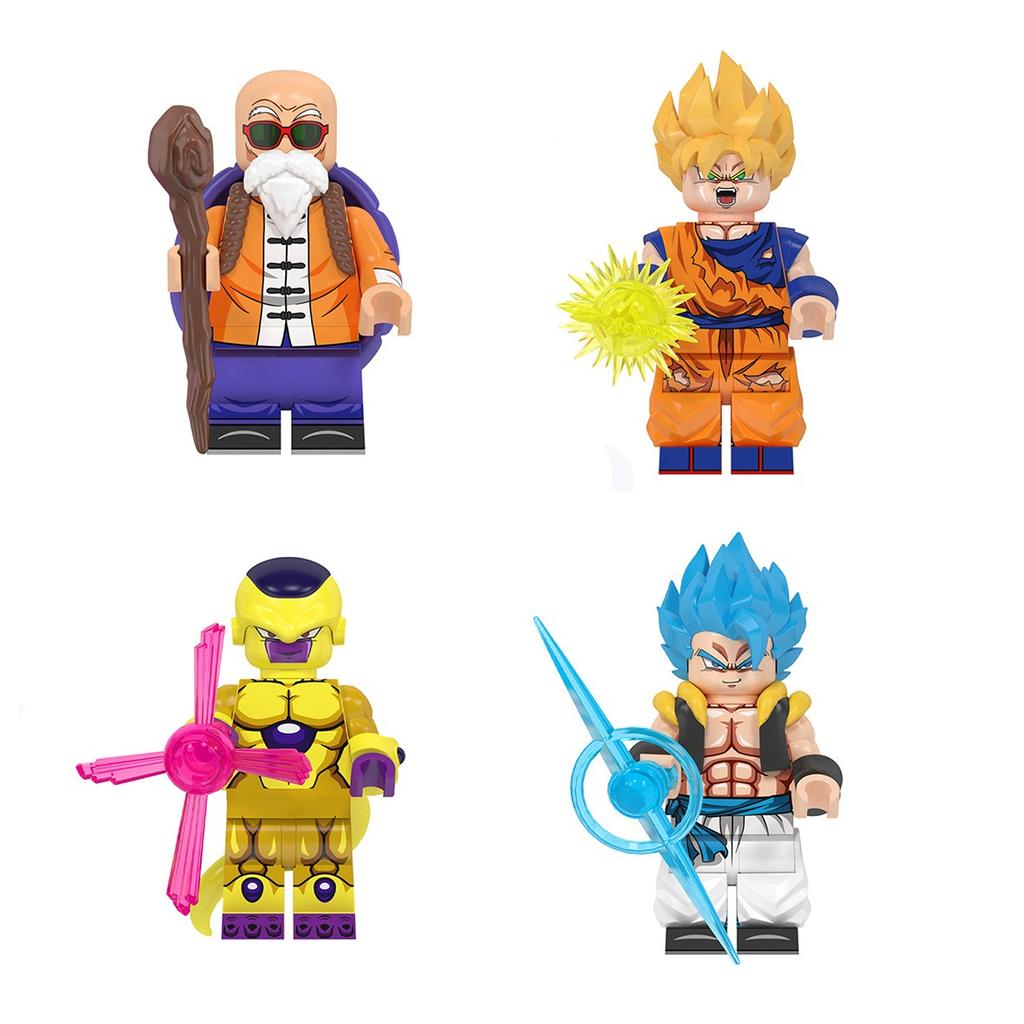 8pcs Of Various Soldiers, Children's Assembled Building Humanoid Toys