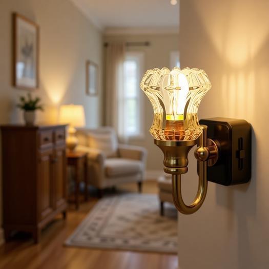 European Creative Wall Lamp Resin Night Lamp Bedside Living Room Entrance Decorative Lamp Retro Style Ornament