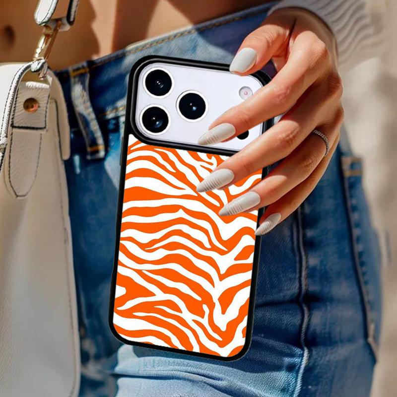 Animal Pattern Zebra Phone Case For iPhone 17 Air 14 15 13 12 Max Cover For Apple 14 15 16 16e 11 Pro Max Plus Coque