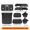 Tesla Model Y Suede Trunk Side Panels - Large Interior Modification Accessories