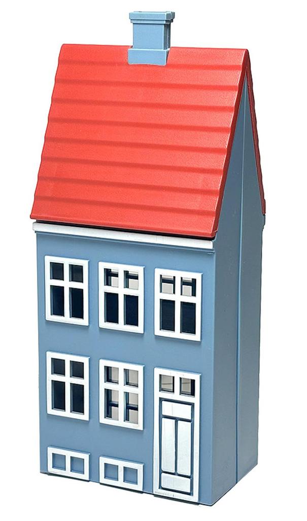 Poul Willmusen House-Shaped Piggy Bank, Copenhagen Nyhavn Streetscape, SoDanish, Scandinavian Style, Interior Decor, Made In Denmark, Netherlands,