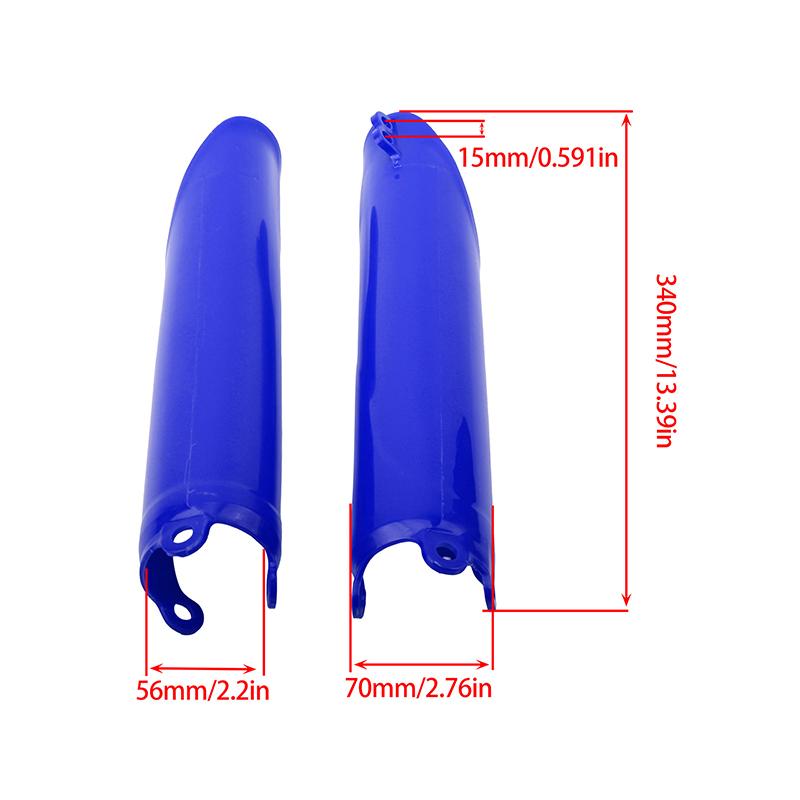 Motorcycle Fork Guard Front Fork Tube Frame Cover For CRF CR 125 250R 250 450 X RX CRF250 CRF450 CR125 Moto Shock Absorber Guard