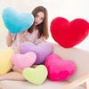 Plush Love Heart Pillow Soft Romantic Heart Shaped Throw Sleeping Cushion Stuffed Toy Sofa Couch Bed Decoration Valentine's Day Girlfriend Kids Gift