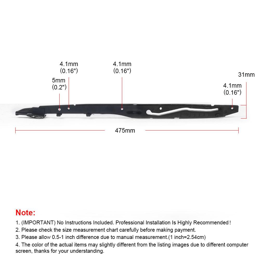 Reparatursatz für Schiebedachschiene für Ford F150 F250 F350 F450 FL3Z-1651071-A Autozubehör