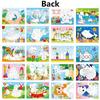 Cartoon Mosaic Diamond Paste Painting Back Can Colored Handmade Material DIY Crystal Paste Drawing Children Puzzle Gift JXB
