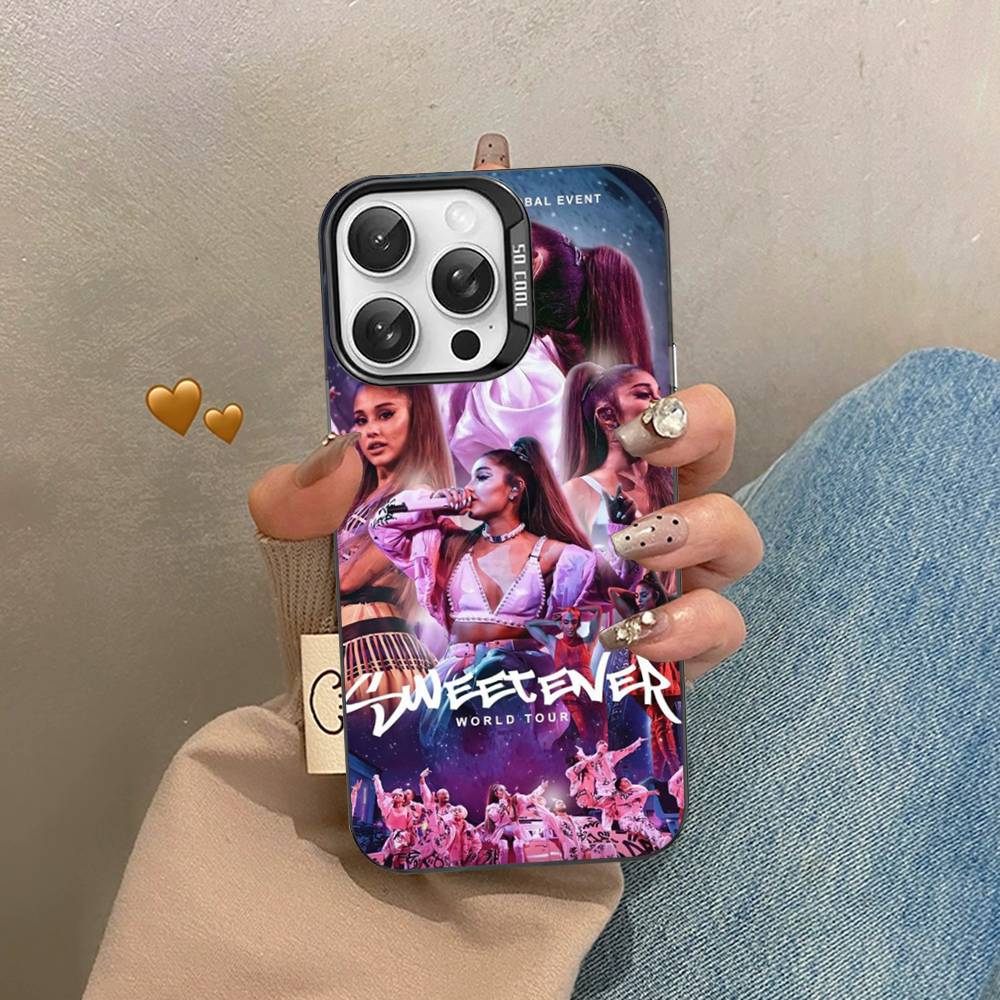 Pop Singer A-Ariana G-Grande Phone Case For IPhone 17 16 15 14 13 12 11 Pro Max Plus Pro Colorful Shell