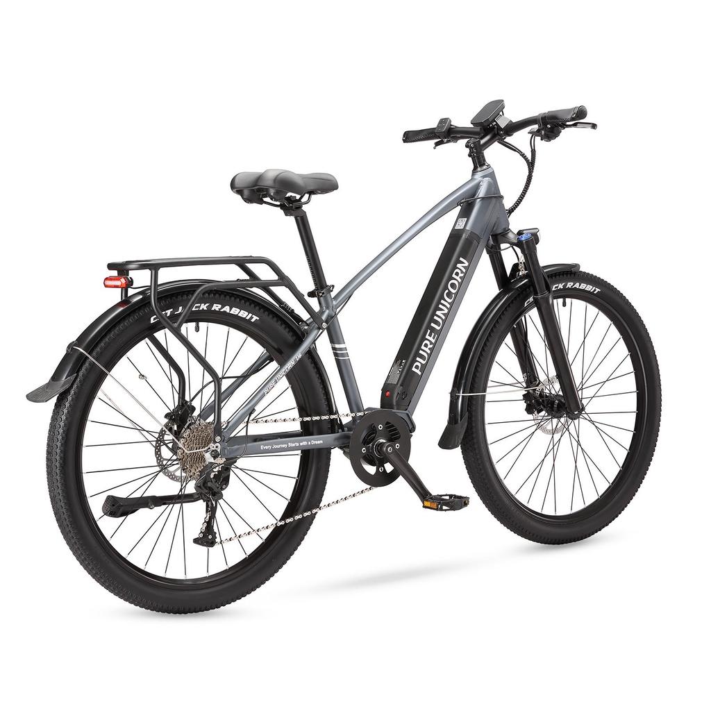 Elektrisk pendlarcykel PURE UNICORN U6 500W Mittmonterad Motor 48V14AH