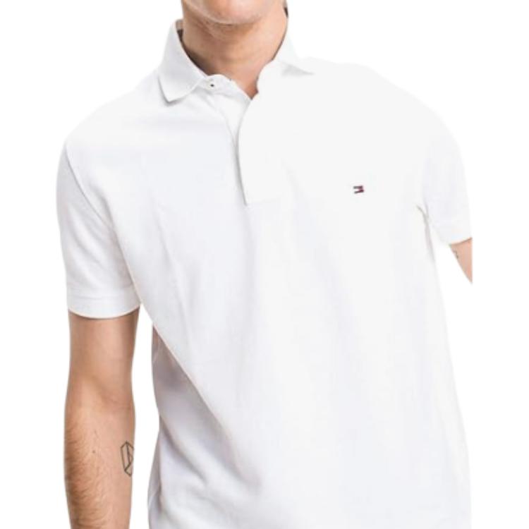 Tommy Hilfiger Polo Shirt Men's White 7803120-100
