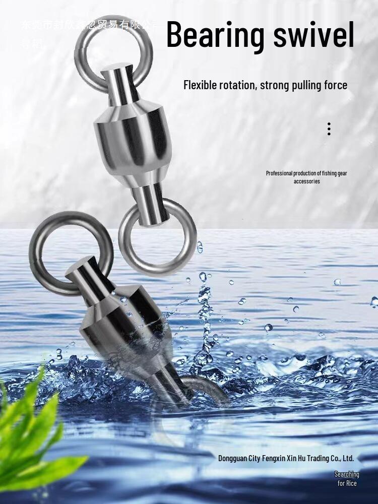Anti-Tangle Stainless Steel Strap for Fishing & Diabolo Activities