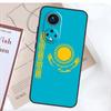 Kazakhstan Flag Case For Honor Magic 8 Pro 5 6 7 Lite X9a X9b X9c X9d X8c X8b 50 70 90 200 400 Win RT Cover