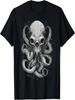 Cool Octopus Skull Monster Krakens Cthulhus For  Boys T-Shirt