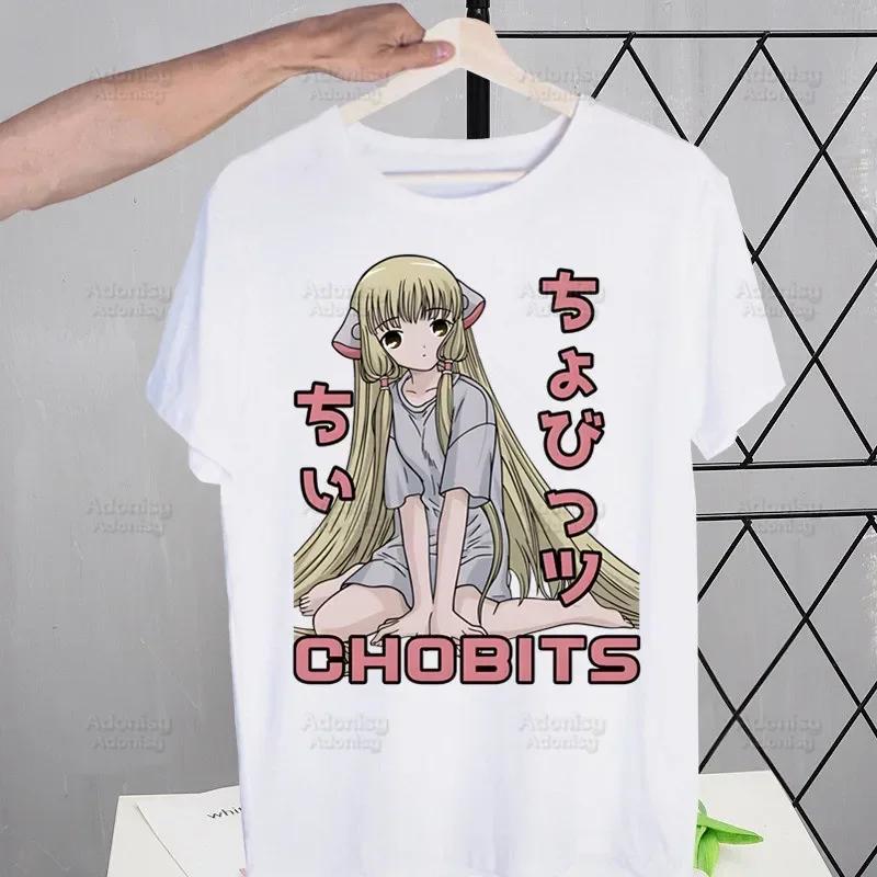 Chobits Chi Men's Tshirt Cute Printing Shirt Mens Fashion T-Shirt For Men Casual Tops Short Sleeve