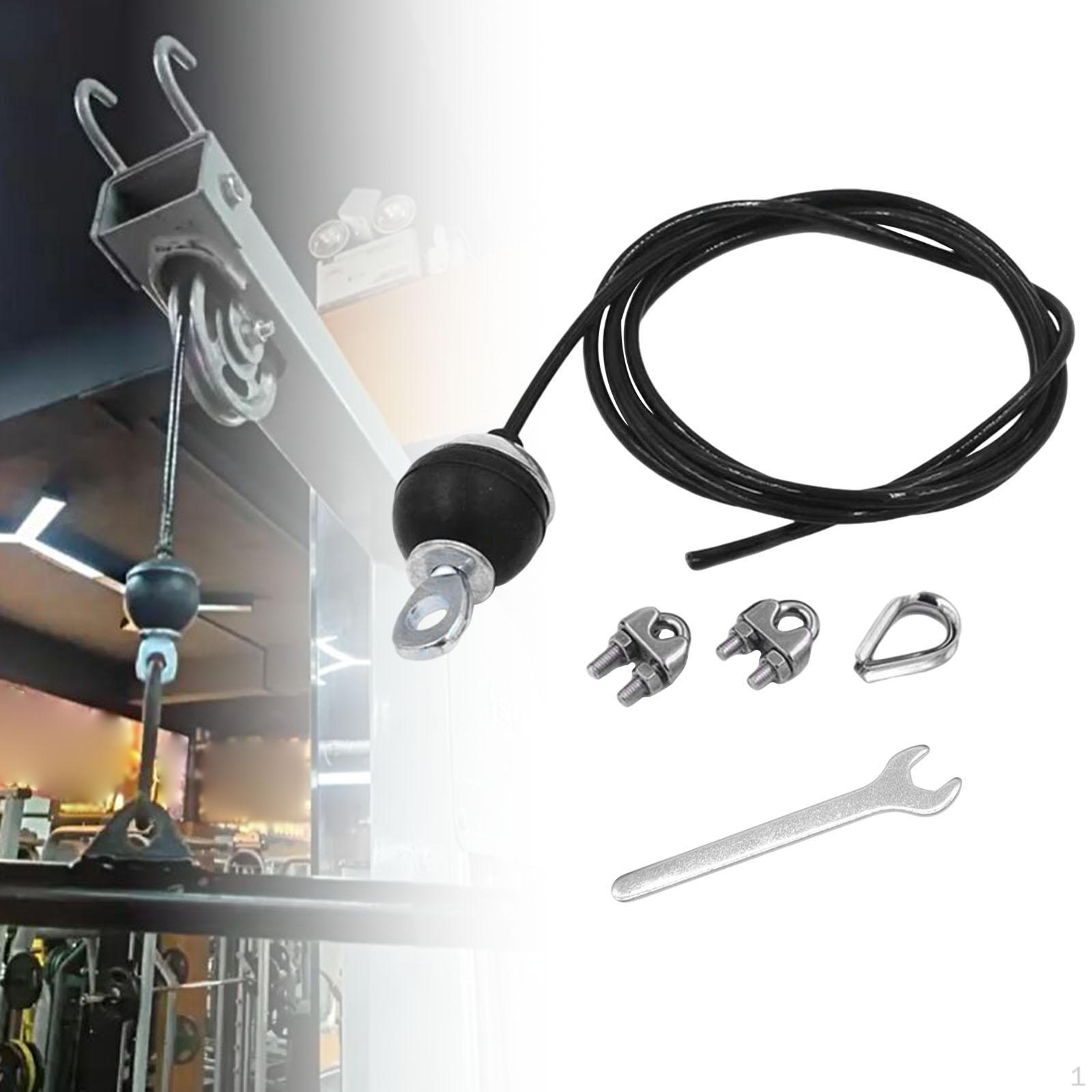 Adjustable Cable System for Fitness Pulley And LAT Pull Down 200cm