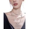 , A Variety of Wearing Methods, Sweater Chain Temperament, Niche Design, Light Luxury Collarbone Chain, Neck Chain.
