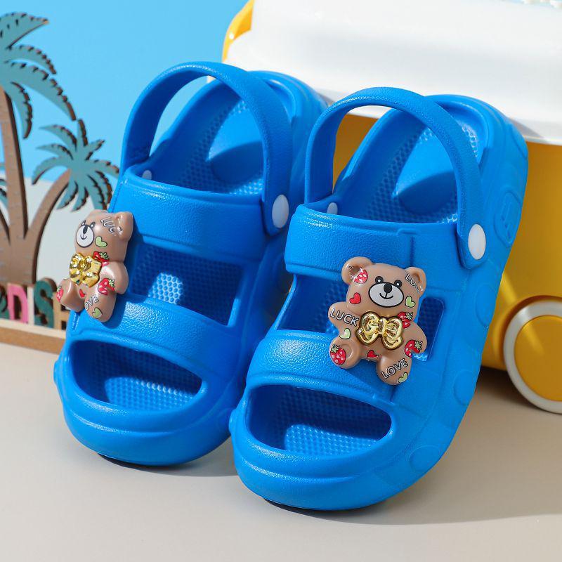 Bear Baby Anti-Collision Two-Way Non-Slip Sandals for Toddlers and Boys