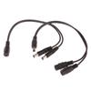Dc 12V 1 Female To 2 Male Power Split Splitter Cable For Cctv Camera Security Dvr Accessories Led Light Strip